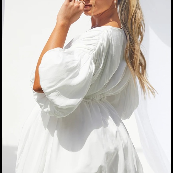 Puff sleeve baby doll dress - Picture 6 of 7